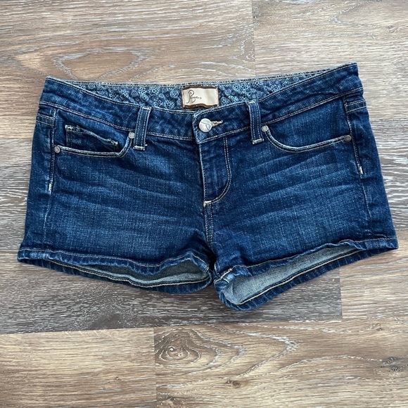 Paige Canyon Cotton Low Rise Shorts 29 - Picture 2 of 3